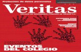 Veritas€¦ · Veritas es el órgano informativo mensual editado por el Colegio de Contadores Públicos de México, A.C. Su misión es ser un vínculo de comunicación entre el Colegio