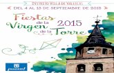 Folleto Fiestas Virgen de la Torre RGBcortado · 2016-09-15 · EXHIBICIÓN DE ARTES MARCIALES (TAEKWONDO Y WUSHU) Y GIMNASIA RITMICA Organiza: Distrito villa de Vallecas con la colaboración
