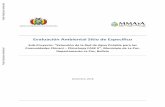 Evaluación Ambiental Sitio de Específicodocuments.worldbank.org/curated/en/742301547099768784/... · 2019-01-10 · Evaluación Ambiental de Sitio Específico Sub Proyecto: Extensión