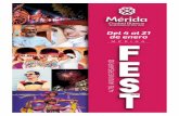 LIBRO MÉRIDA FEST 18 final web 2yucatantoday.com/wp-content/uploads/2017/12/Cartelera...4 SÁBADO 6 El Mérida Fest es una ﬁesta donde meridanos y visitantes se apropiarán del