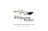 dossier prensa Dehesa y Toro - Extremadura · aprendizaje y disfrute del toro de lidia, visitando las ganaderías, descubriendo las dehesas y espacios naturales y conociendo el patrimonio