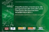 Clasificación mexicana de programas de estudio …...1.1 FUNDAMENTOS LEGALES Los documentos que contienen las bases legales concernientes al Sistema Nacional de Información Estadística