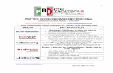 PARTIDO REVOLUCIONARIO INSTITUCIONALpriinfo.org.mx/BancoInformacion/files/Archivos/PDF/12193... · 2016-03-15 · de que fueron atendidos, desbloquearon el bulevar López Portillo.
