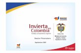 Sector Financiero [Modo de compatibilidad] · 2011-12-14 · Sector Financiero Los bancos internacionales representan el 29.2% de la participación en el mercado de Colombia Banco