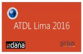 ATDL Lima 2016 · • Los módulos de circulación, suscripciones, CRM y Publisher (Editorial) también funcionan en base de datos Oracle de la que somos Gold Partner y la suministramos