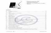 Indice · 2017-02-03 · Tipo SQF 14A-3 Designación de tipo, véase la sección Nomenclatura en la pág. 4 2 MODEL A Generación de bomba 3 96078070 Código 4 Q m³ Caudal nominal