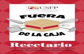 (Spanish) CSFP Cookbook - 1 - Utah Food Bank€¦ · Las recetas que se encuentran en este recetario han ... Escoger comidas y bebidas con menos grasa saturada, sodio, y ... Trate