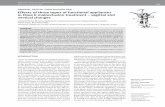 ORIGINAL ARTICLE / ОРИГИНАЛНИ РАД Effects of three types … · 2018-05-21 · patients treated with the “M block” appliance, the Fränkel functional regulator, and