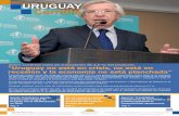 URUGUAY Cambia · 2015-10-09 · El producto interno bruto de Uruguay crecerá este año 2,5 %, una proyección que Danilo Astori basó en el aumento de las inversiones, del 7 % en