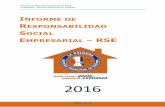 INFORME DE RESPONSABILIDAD SOCIAL 2016 LA PRIMERA ENTIDAD FINANCIERA DE … · 2017-06-30 · INFORME DE RESPONSABILIDAD SOCIAL 2016 LA PRIMERA – ENTIDAD FINANCIERA DE VIVIENDA