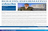 BOLETIN INFORMATIVO · 2013-10-09 · BOLETIN INFORMATIVO AÑO V · Edición XLIX · Diciembre, 2012 CONTENIDO Editorial Re˜exiones sobre la Integración Energé-tica en América