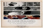 El cine italiano durante el fascismo...La época del cine mudo En este encuentro, además de una presentación general del curso, habla remos de los inicios del cine en Italia (la