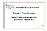Programa Operativo Anual - transparenciamorelos.mx...PROGRAMA OPERATIVO ANUAL 2012 DEL MUNICIPIO DE XOCHITEPEC, MORELOS 3 C o n t e n i d o P á g i n a Presentación 5 1. Introducción