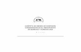 CARPETA DE BIENES DE INVERSIÓN · 2019-07-17 · PLAN ANUAL DE OBRAS, MANTENIMIENTO Y SERVICIOS RELACIONADOS CON LAS MISMAS. Resumen UAM 33 Unidad Azcapotzalco 34 Unidad Cuajimalpa