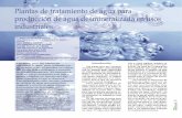 Plantas de tratamiento de agua para producción de …...Plantas de tratamiento de agua para producción de agua desmineralizada en usos industriales Alk F . Javier GARCÍA CASTILLO