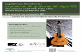 La guitarra en el Romanticismo : exposición de …...La guitarra en el Romanticismo : Centro de Documentación Musical de Andalucía 1987/2017 Entrada gratuita hasta completar aforo