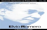 2...Elvio Romero es la voz poética paraguaya más conocida del mundo hispano-hablante. Sobrellevó su exilio sin renegar ni un solo momen-to de su patria, con la que mantenía contacto