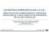 ESTRATEGIA ENERGÉTICA DE LA U.E. - AOP...ESTRATEGIA ENERGÉTICA DE LA U.E.: DIRECTIVAS DE COMBUSTIBLES Y ENERGÍAS RENOVABLES Y REGLAMENTO DE EMISIONES DE CO 2 DE VEHÍCULOS GONZALO