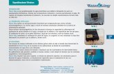 especificaciones tecnicas water king 2019waterking.mx/wp-content/uploads/2019/02/especifica... · encontrar incrustaciones de sarro en llaves de baño, ... REQUISITOS DE INSTALACIÓN