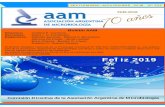 boletin 222 final final - AAM- Asociación Argentina de Microbiología · 2018-12-19 · El Boletín (Registro Nacional de la Propiedad Intelectual Nº 259-124 -ISSN-0325-6480) es