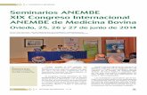 Seminarios ANEMBE XIX Congreso Internacional ANEMBE de … · 2014-11-17 · CONGRESOS Y REUNIONES 56 Tecnología Agroalimentaria - n.º 14 Presentación de los Seminarios ANEMBE,