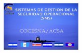 COCESNA/ACSA€¦ · COCESNA/ACSA Revision N° 14 . Módulo N° 1 Curso de sistemas de gestión de la seguridad operacional (SMS) ‹N ...