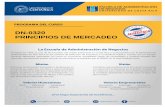 DN-0320 PRINCIPIOS DE MERCADEOean.ucr.ac.cr/sites/default/files/dn-0320_5.pdf · El Mercadeo se ocupa del estudio del intercambio de productos y servicios entre la empresa y el consumidor