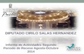 DIPUTADO CIRILO SALAS HERNANDEZ - H.CongresoPuebla · En coordinación con el Director del Coro Normalista el Mtro. Jorge Altieri se realizaron diversas actividades con los coros