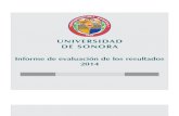 INDICADORES DE DESEMPEÑO - Universidad de …...realizó 9 presentaciones, el Coro de la Universidad de Sonora 9, la Banda de Música 5, la Rondalla Femenil 9 y tradición Mestiza