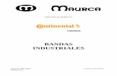 BANDAS INDUSTRIALES - MAURCA COMERCIAL, S.A. DE C.V. de precios P. Bandas... · HY-T TORQUE FLEX Secciones AX , BX y CX 4 ... Automóviles, Camionetas, Camiones, Autobuses y . Tractocamiones.