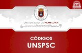Universidad de Pamplona - CÓDIGOS UNSPSCProductos [80111601] Asistencia de oncina a administrativa temporal [80111602] Necesidades de personal de mercadeo temporal [80111603] Necesidades