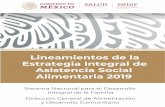 Lineamientos de la Estrategia Integral de Asistencia Social …sitios.dif.gob.mx/alimentacion/docs/EIASA 2019.pdf · 2019-10-14 · Lineamientos de la Estrategia Integral de Asistencia