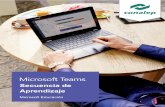 Secuencia de aprendizaje Microsoft Teams · 4. Administración de archivo y recursos multimedia OneNote y Class Notebook Al crear un grupo en Teams puedes con˚gurar un OneNote Class