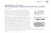 Alcatel-Lucent OmniAccess Stellar AP1360 series · La serie multifuncional de puntos de acceso (AP) exterior ... control distribuida, control de admisión segura a la red con acceso