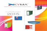 catálogo 2015 - KymaTamaño Clave Medidas en cm Presentación Credencial No.1 Nuevo producto 6.3 x 9.2 Paquete 25 piezas Credencial No.2 Nuevo producto 7.2 x 11 Paquete 25 piezas