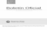Boletín Oficial° 3312 01 diciembre 2009 Boletín Oficial Gobierno de la Ciudad Autónoma de Buenos Aires "2009 Año de los Derechos Políticos de la Mujer" Boletín Oficial - Publicación