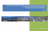 INVENTARIO DE EMISIONES DE CONTAMINANTES CRITERIO Y … · En este capítulo se presenta el análisis atmosférico del estado de Oaxaca, en la que se identifican las principales cuencas