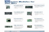 Extension Modules for Slot SBCs - Advantechadvdownload.advantech.com/productfile/PIS/PCA-TPM/Product...2017/09/13  · Slot SBC Pssie Blnes Extension Modules for Slot SBCs PCA-COM485-00A1E