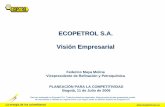 ECOPETROL S.A. Visión Empresarial · La energía de los colombianos Para uso restringido en Ecopetrol S.A. Todos los derechos reservados. Ninguna parte de esta presentación puede