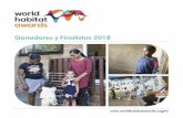 Ganadores y Finalistas 2018 - World Habitat · de vivienda que cambian las vidas de las personas y contribuyen para su bienestar”. La jurado de los Premios Leilani Farha, Relatora
