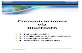 Guía Rápida Comunicaciones vía Bluetooth · 2008-03-25 · Bluetooth es la norma que define un estándar global de comunicación inalámbrica, que posibilita la transmisión entre