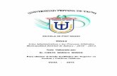 TÍTULO - Postgrado UPTrepositorio.upt.edu.pe/bitstream/UPT/360/1/Mariaca-Mamani-Carlos.… · desfavorablemente en la generación de procesos arbitrales, lo que ocasiona la no conclusión
