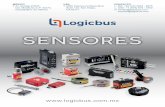 Flyer sensores español - Logicbus · en el material de embalaje a medida que pasan a través del haz de luz del sensor. Sensores Miniatura Sensor para Etiquetas Sensor para Transparencias