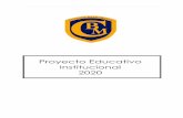 Proyecto Educativo Institucional 2020 - Comunidad …Ante la ausencia de un proyecto educativo de alto nivel en la región y la necesidad de los jóvenes de Iquique de formarse en
