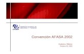 Convención AFASA 2002 - gob.mx...La convergencia financiera introduce complejidades adicionales a las imperfecciones del mercado que justifican la intervención estatal. Estas complejidades