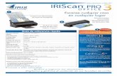 1 Escanee cualquier cosa en cualquier lugar · 2010-02-05 · Escanee cualquier cosa en cualquier lugar Guía de referencia rápida Nombre del pro-ducto IRIScan™ Pro Office 3 PVP