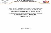 ESPECIFICACIONES TECNICAS DE CONSTRUCCION ......2017/06/29  · NTC 2505 – GASODUCTOS, INSTALACIONES PARA SUMINISTRO DE GAS EN EDIFICACIONES RESIDENCIALES Y COMERCIALES, EN LOS CASOS