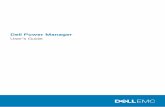 Dell Power Manager User's Guide · tiempo, a una velocidad que depende de la frecuencia con la que se utiliza la batería y las condiciones bajo las que se utiliza. El estado de la
