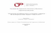 Propuesta de Mejora para La Gestión Logística de la ...repositorio.utp.edu.pe/bitstream/UTP/1372/1/Juanita... · 4.3.5.3 Indicador de materiales defectuosos en el almacén.....