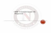 NIIF 3 Combinación de Negocios3R.pdfvalor razonable. Proceso de distribución del precio pagado bajo NIIF 3 Costo de la combinación de negocios Valor en libros de los activos netos